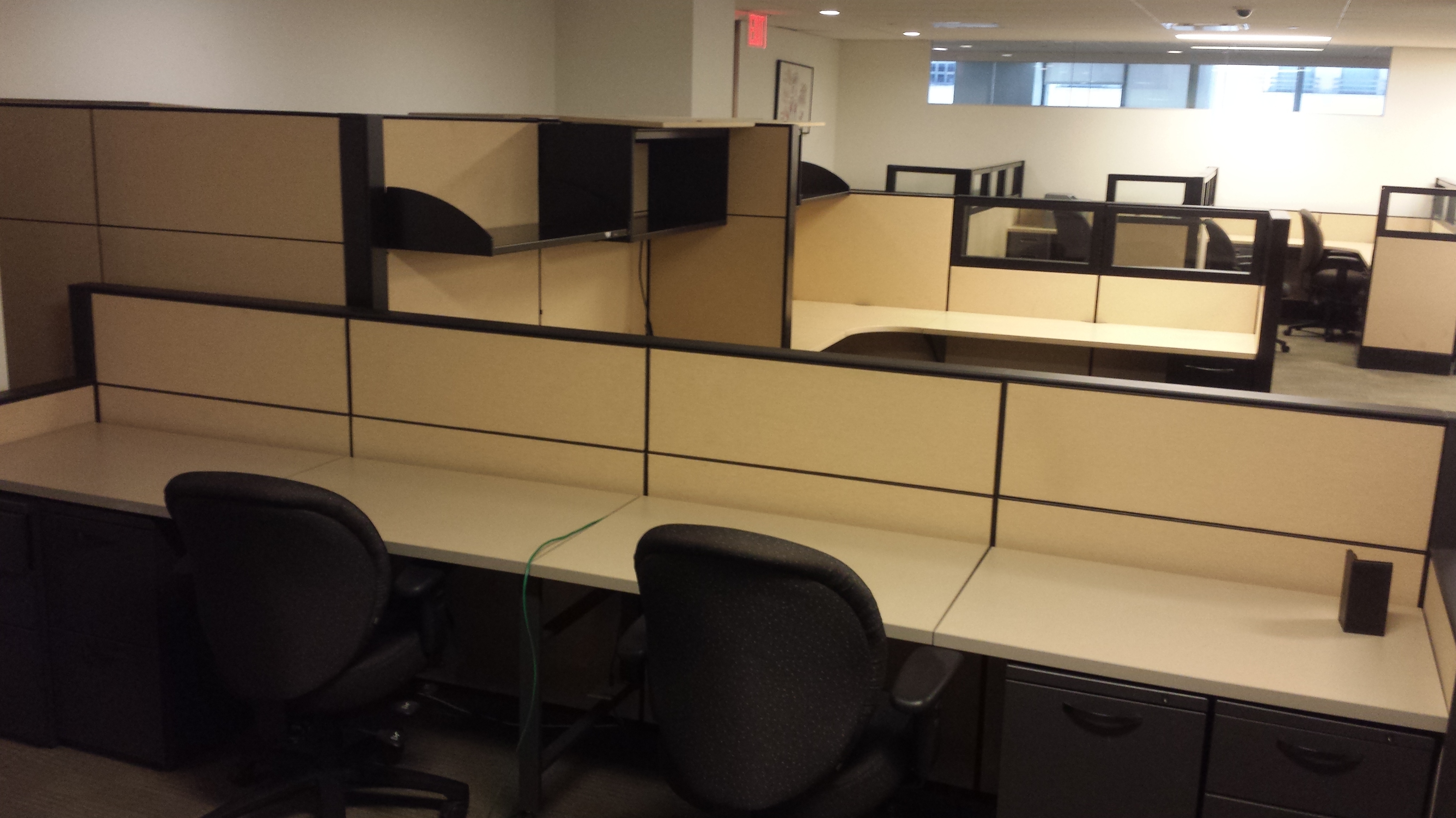 Team desks for 4