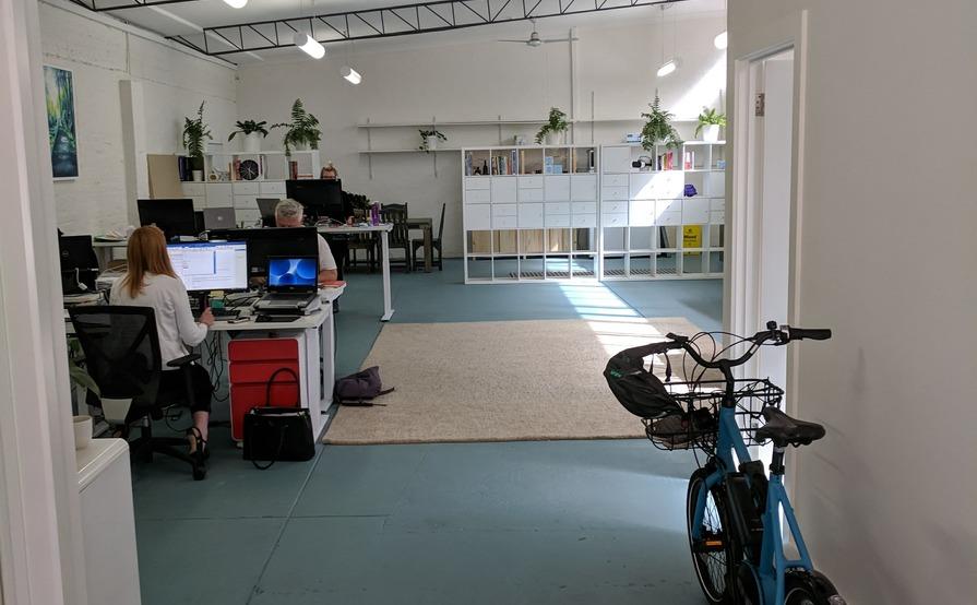 Converted warehouse co-working space in the heart of Fitzroy Converted warehouse co-working space in the heart of Fitzroy