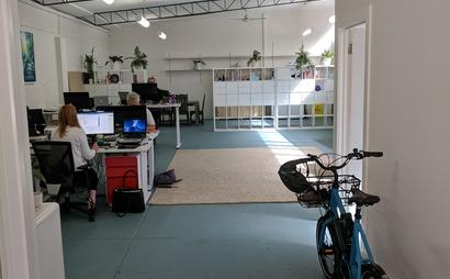 Converted warehouse co-working space in the heart of Fitzroy Converted warehouse co-working space in the heart of Fitzroy