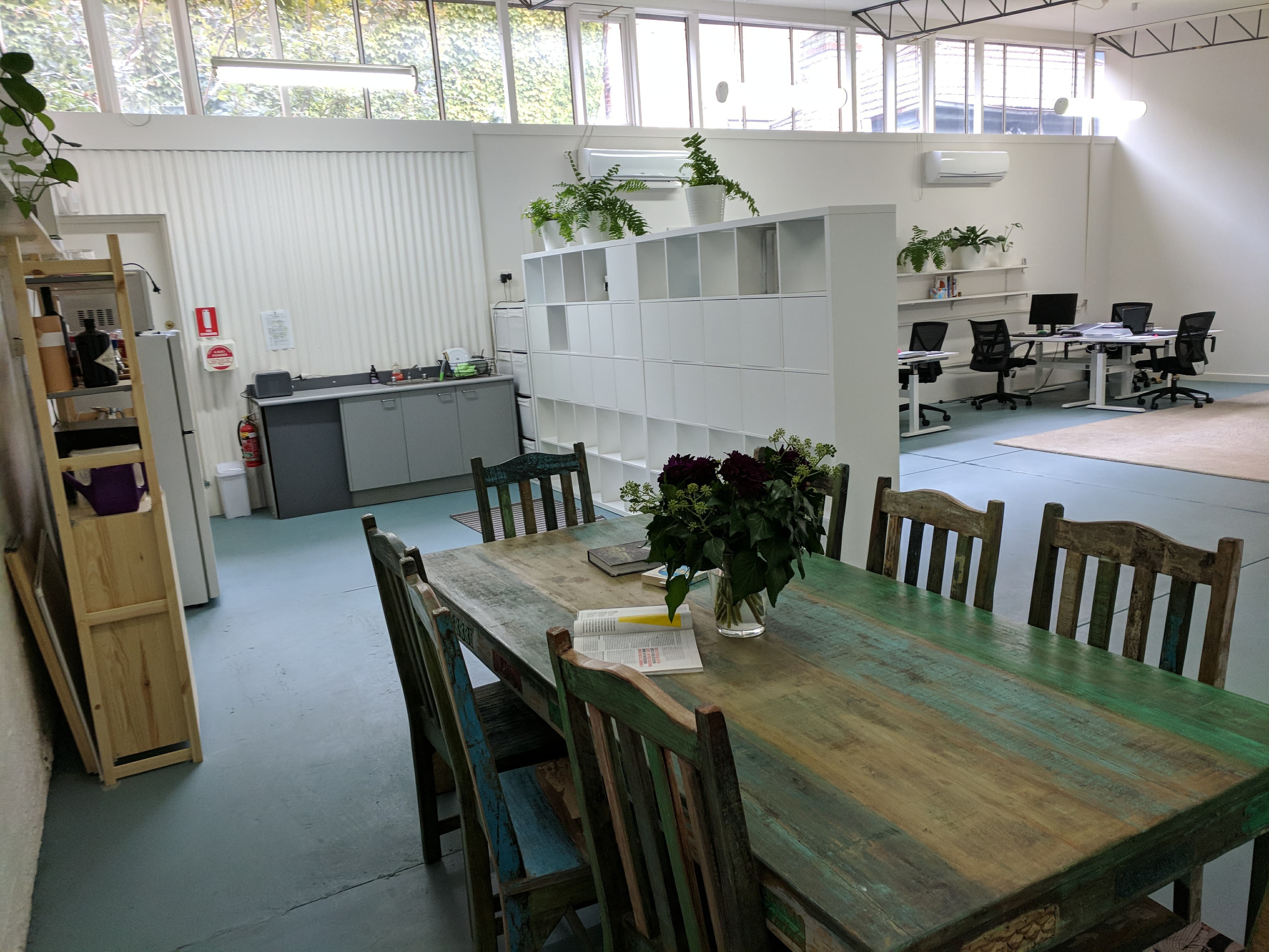 Converted warehouse co-working space in the heart of Fitzroy Converted warehouse co-working space in the heart of Fitzroy