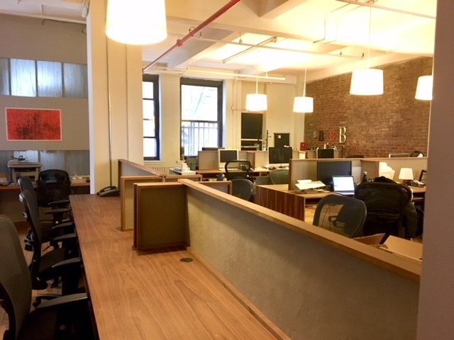 8 desks available in sunny Chelsea loft