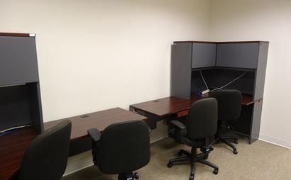 Distraction Free, Well-Lit, Interior Office Spaces