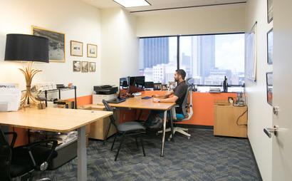 Permanent Desks in the Heart of New Orleans Permanent Desks in the Heart of New Orleans