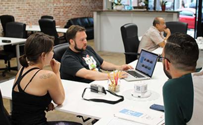 Open or Dedicated Desk Space Open or Dedicated Desk Space