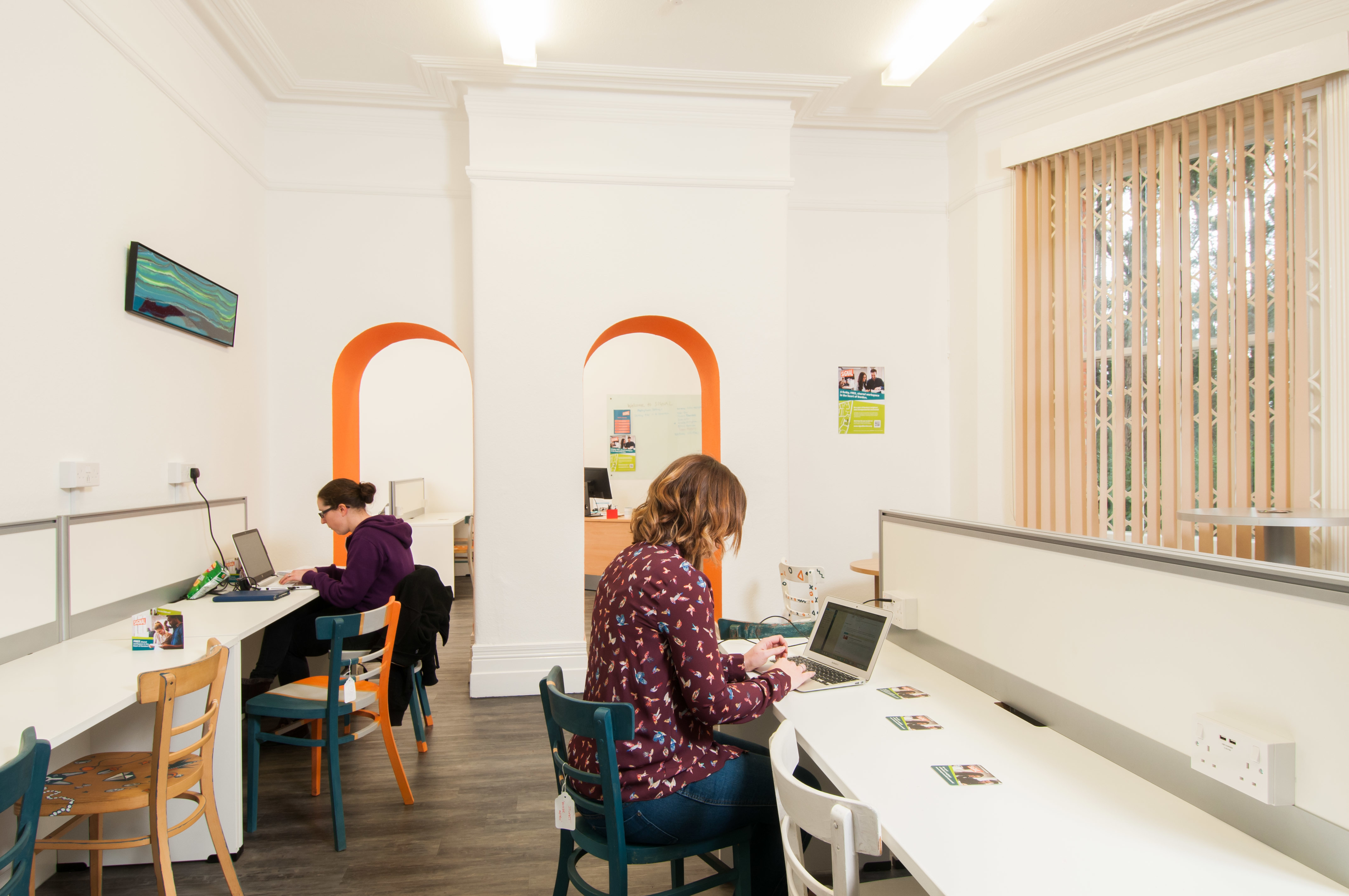 SiGNAL offers flexible working space in the heart of Bordon. 