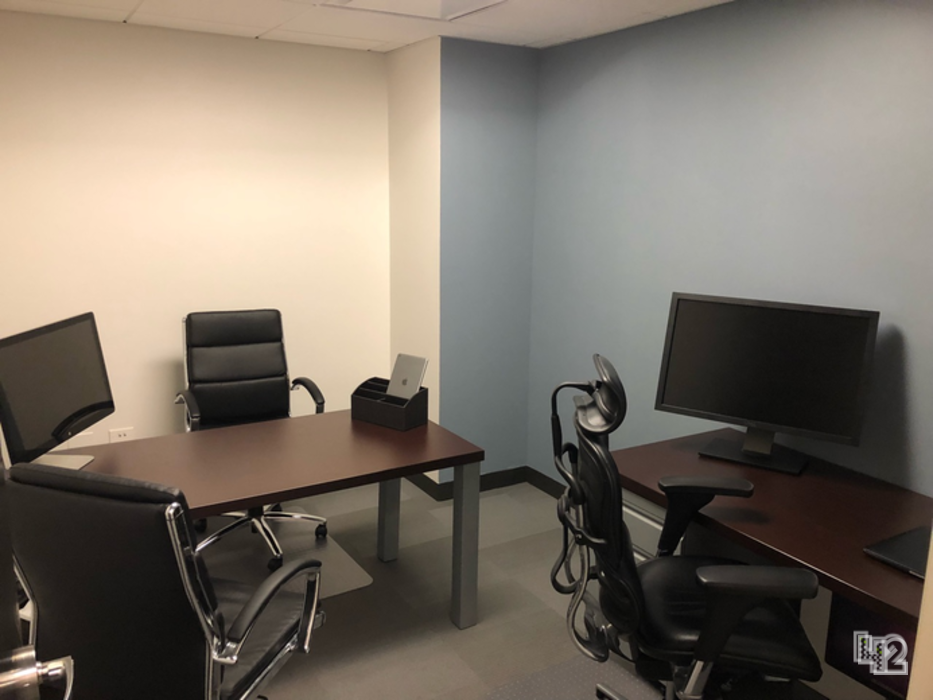  2-person interior office.