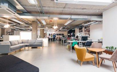 Co-working desk space, second home for creative freelancers Co-working desk space, second home for creative freelancers