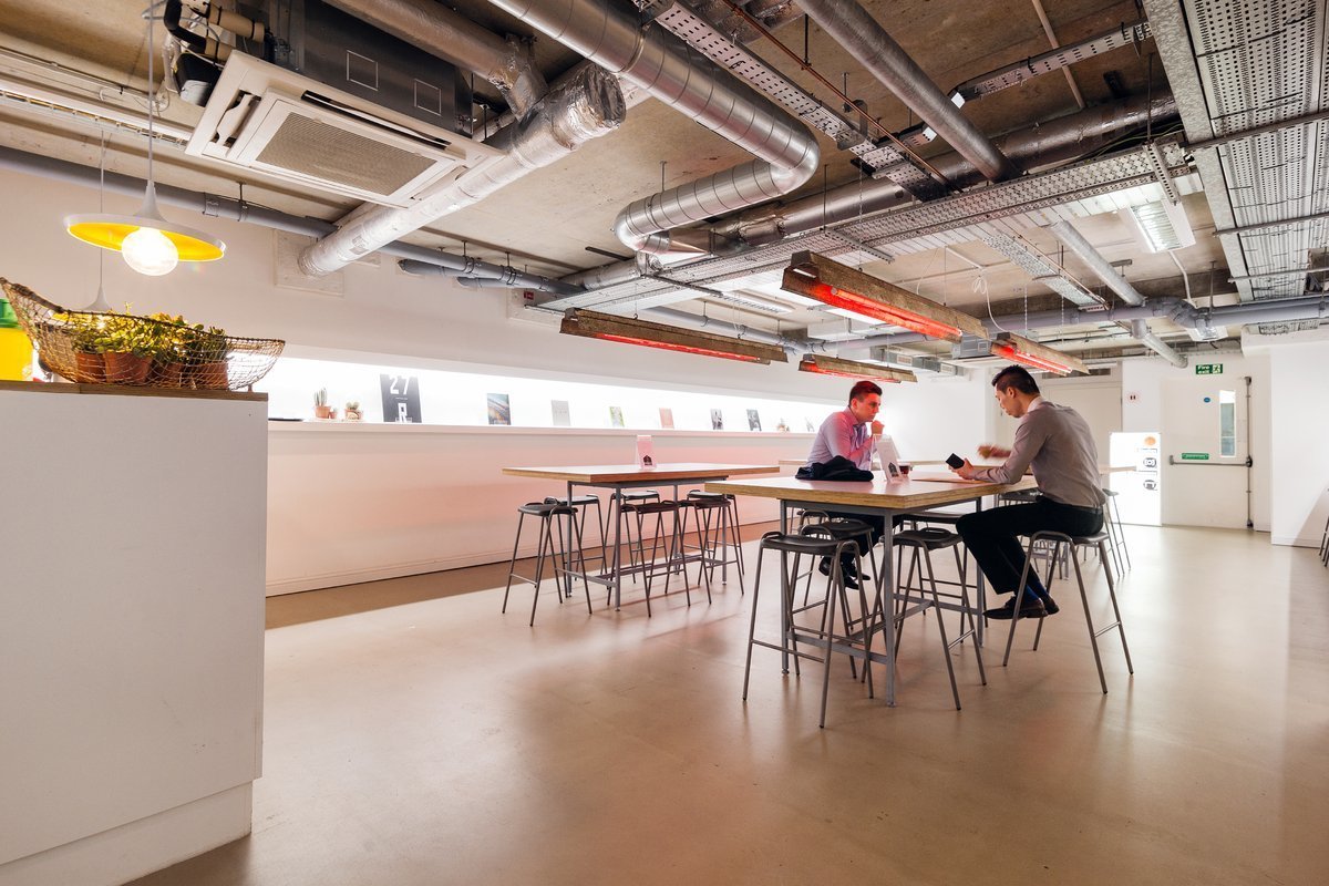 Co-working desk space, second home for creative freelancers Co-working desk space, second home for creative freelancers