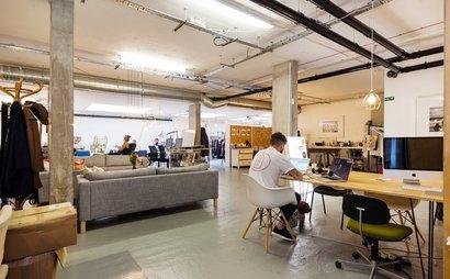 Co-working desk space, second home for creative freelancers Co-working desk space, second home for creative freelancers