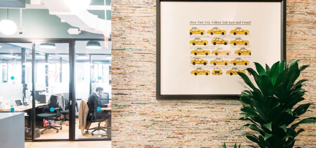 1-Desk Personal Office in City Hall