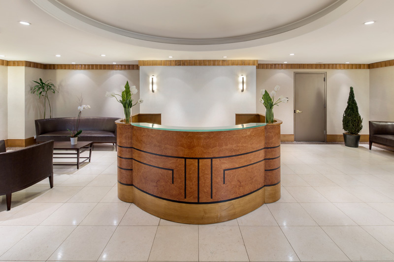 3-person interior office.