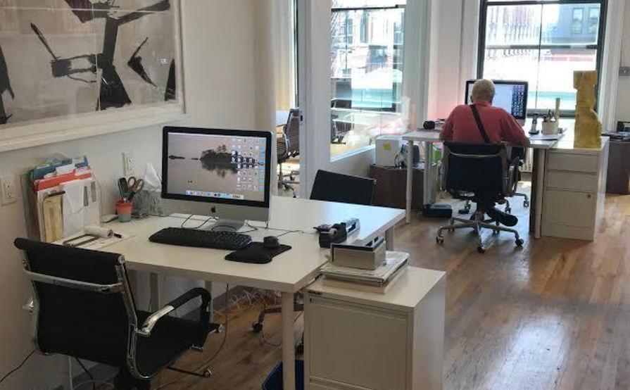 3 Desks in Spacious Modern SOHO Office Building  3 Desks in Spacious Modern SOHO Office Building