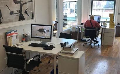 3 Desks in Spacious Modern SOHO Office Building 3 Desks in Spacious Modern SOHO Office Building