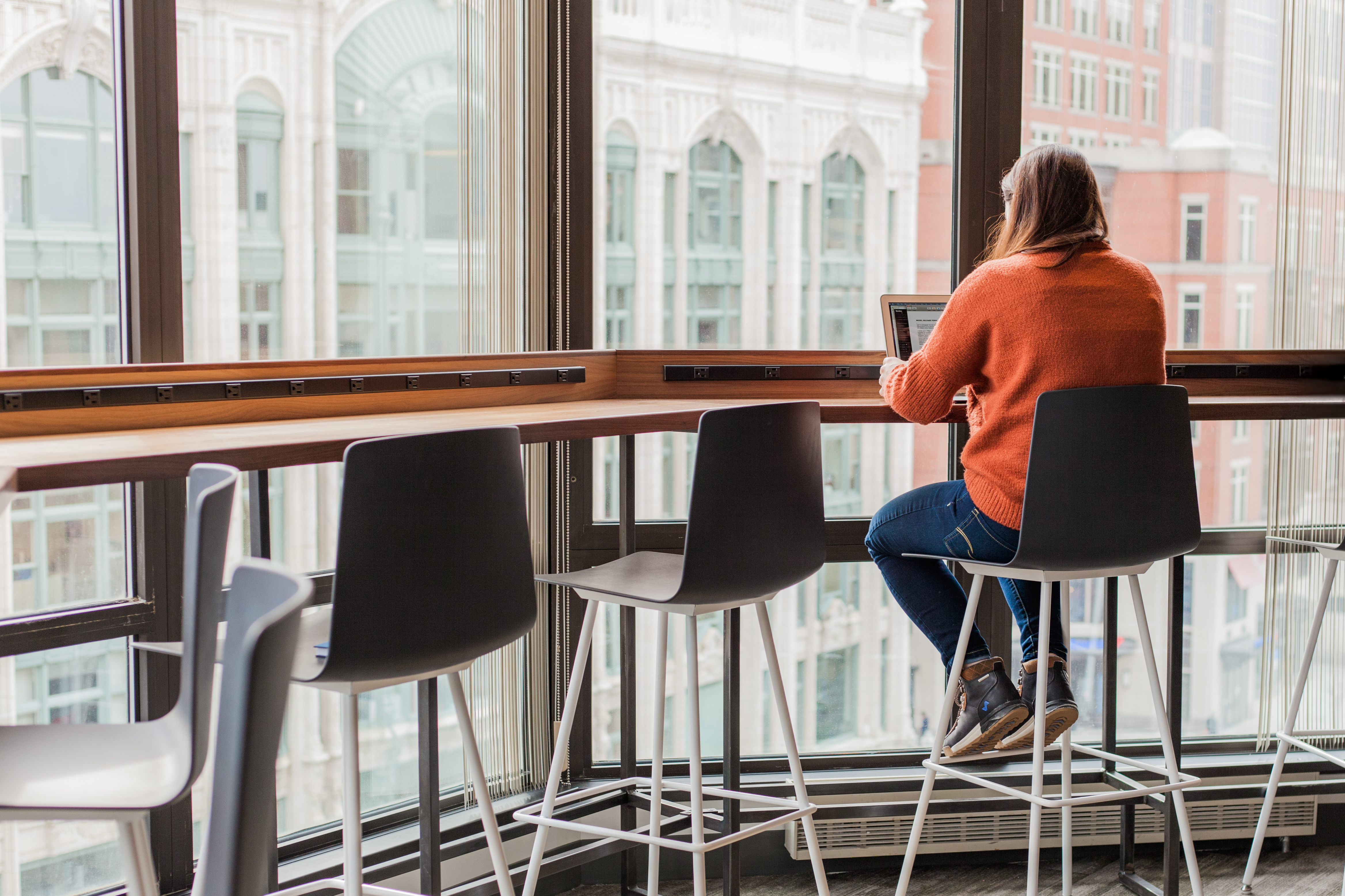 Coworking at Modern Space in Back Bay 