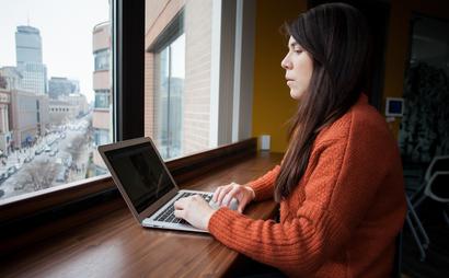 Coworking at Modern Space in Back Bay 