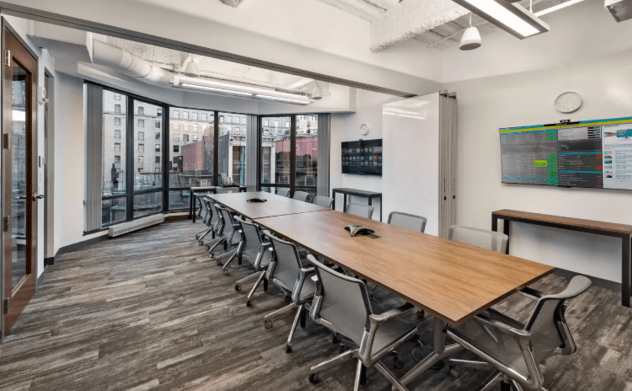 Modern Meeting Room in Back Bay - 12 to 18 people