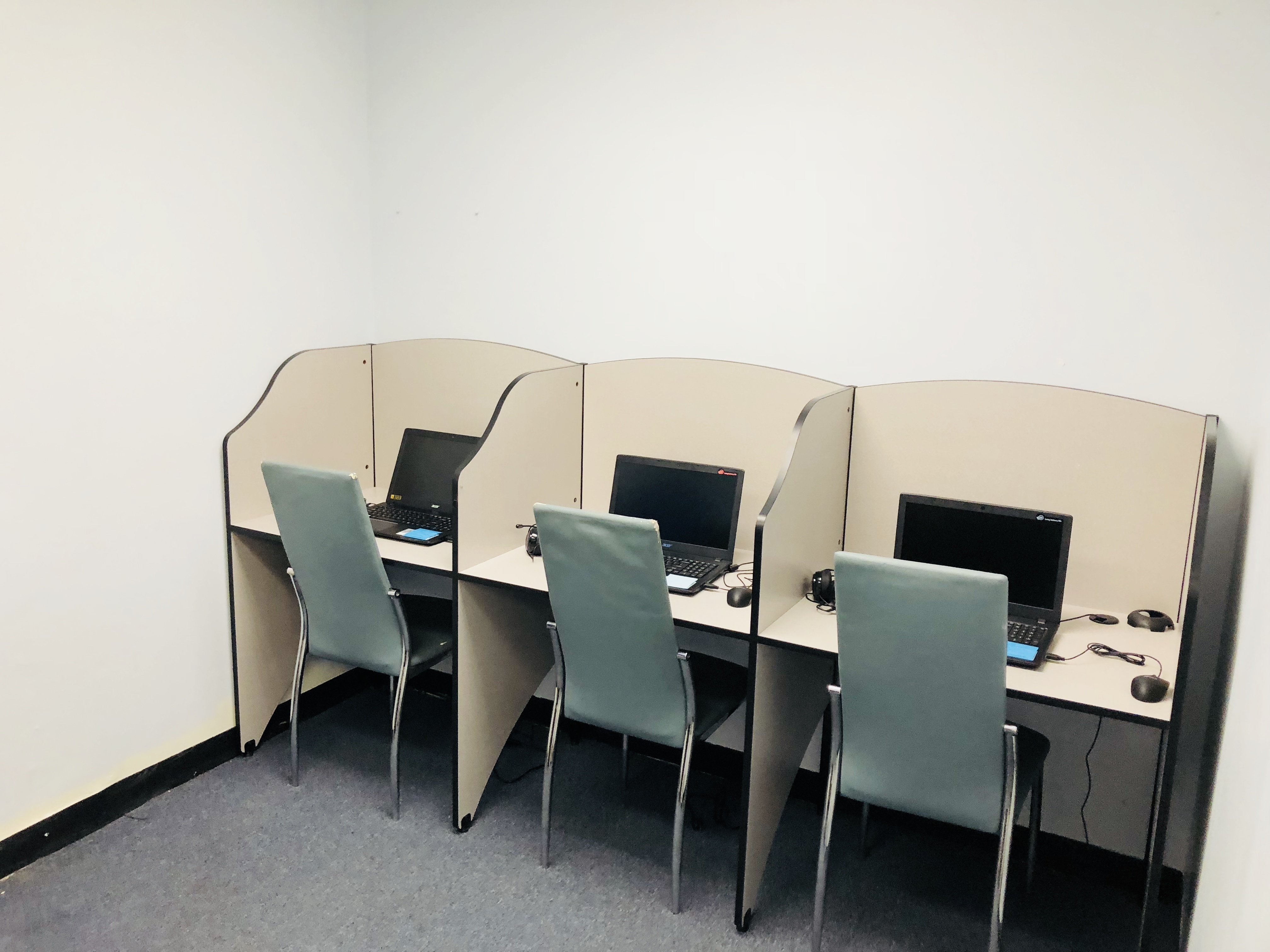 Individual cubicals  Individual cubicals