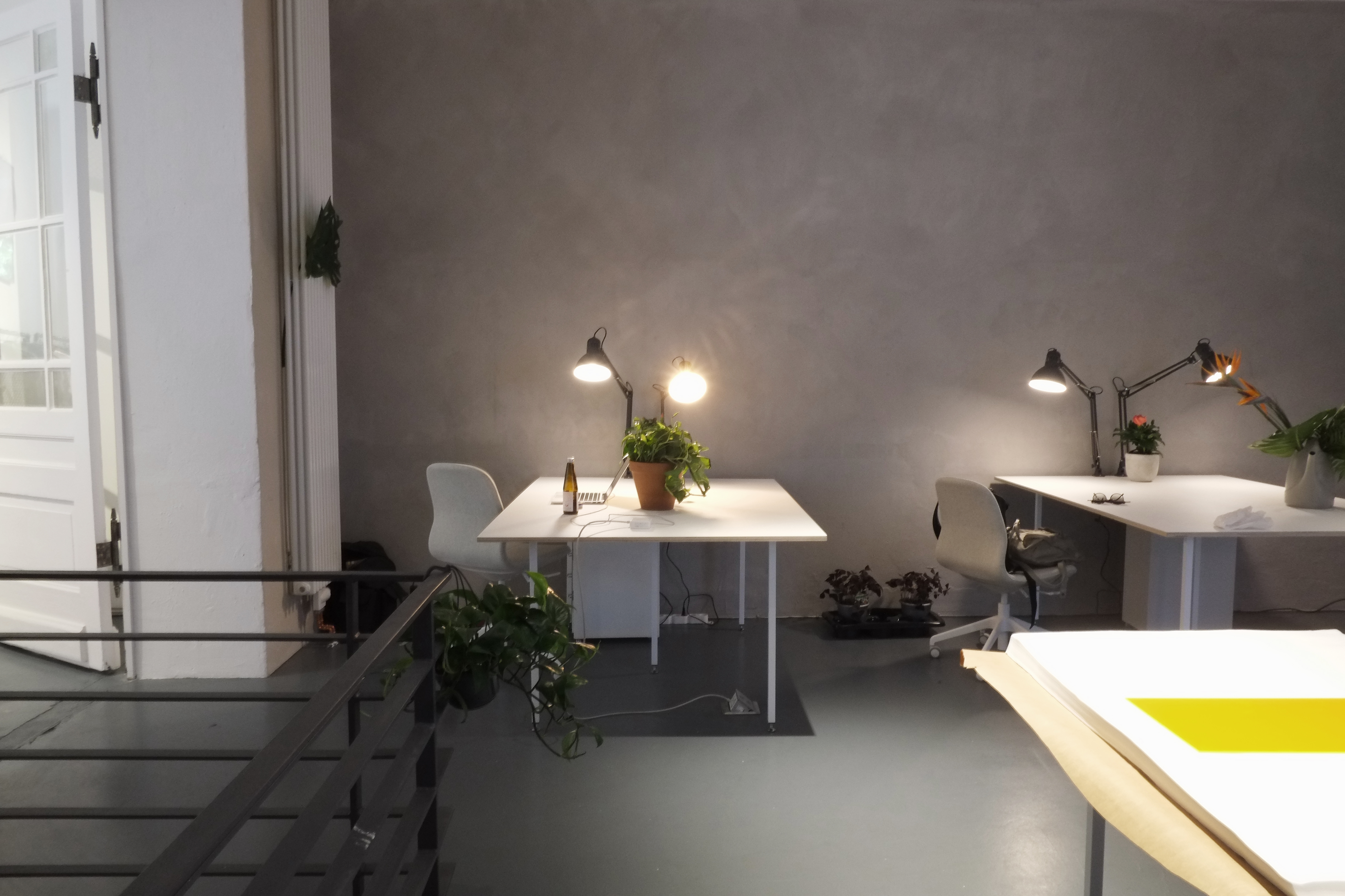 Desk in our new Lovely Space in Kreuzberg