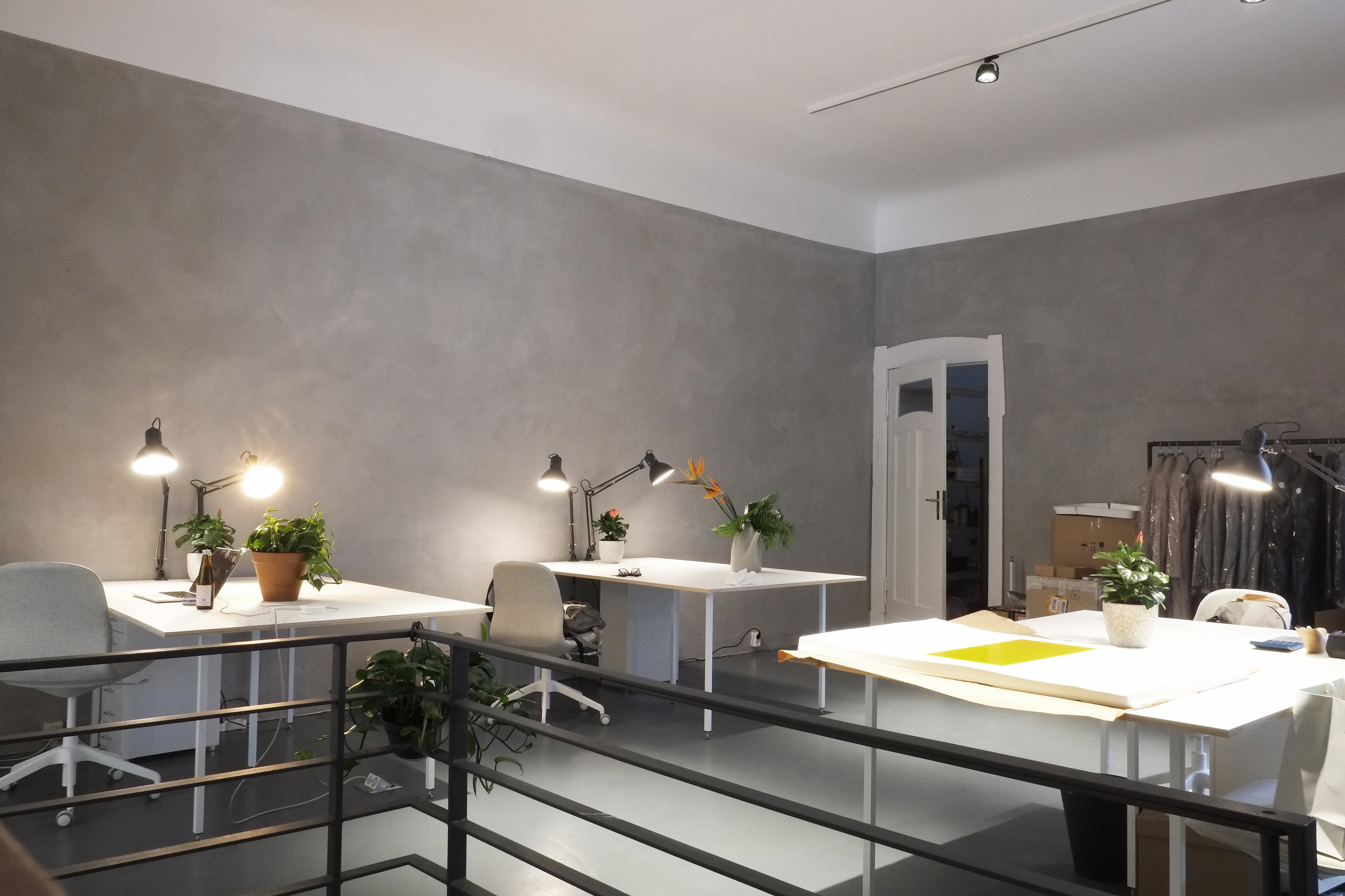 Desk in our new Lovely Space in Kreuzberg