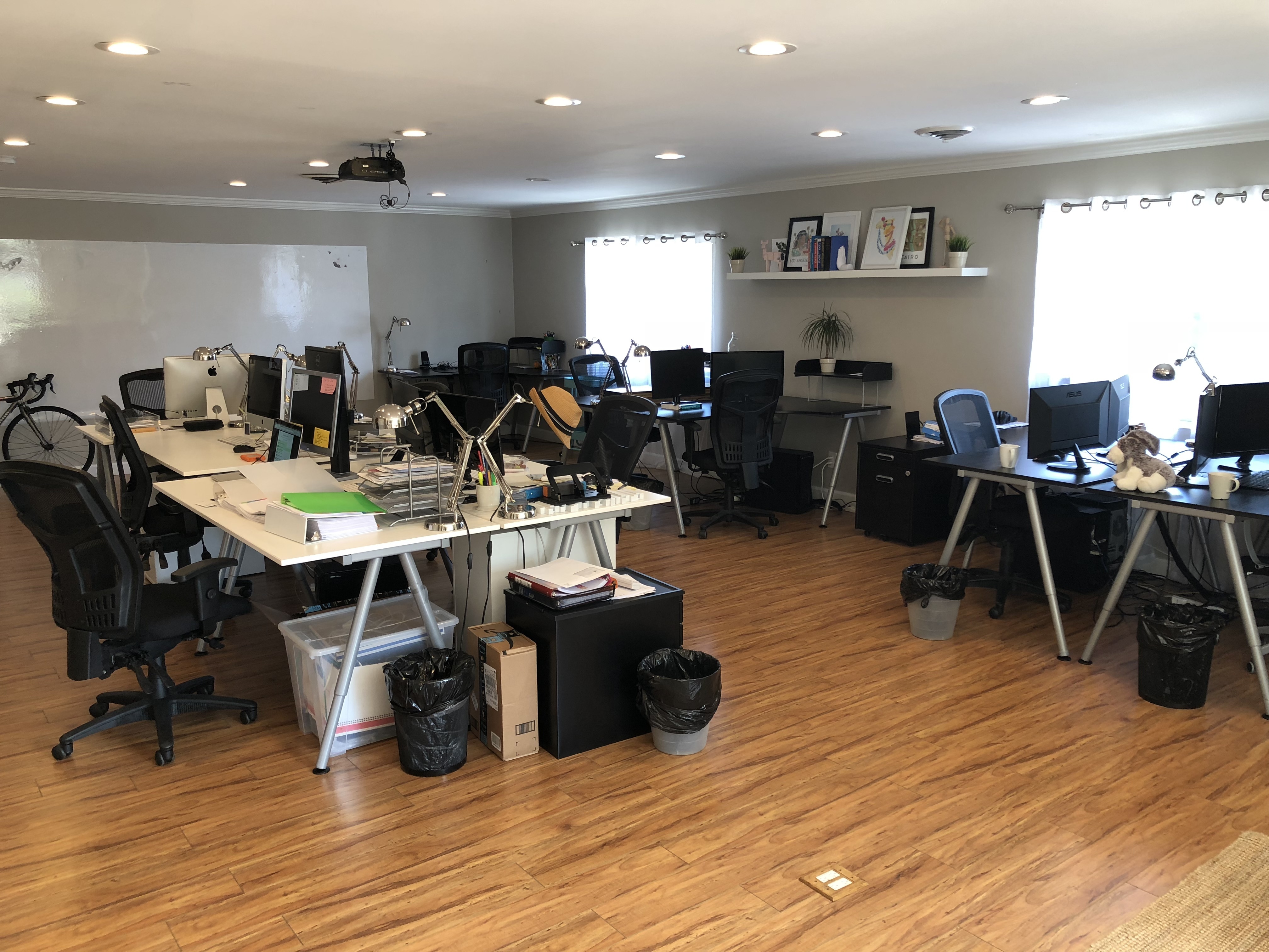 Open workspace office available