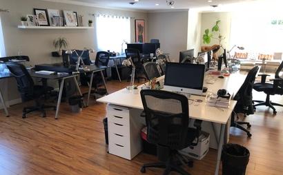 Open workspace office available