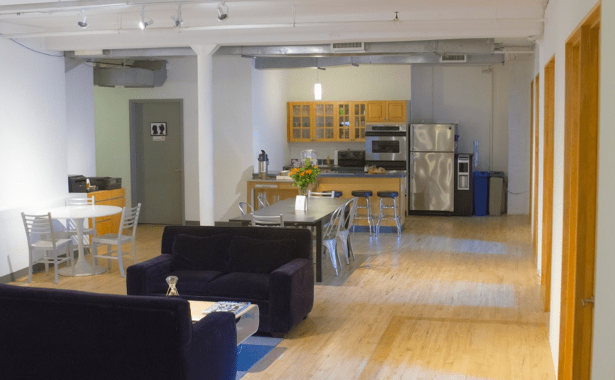 Team Office with Window Views