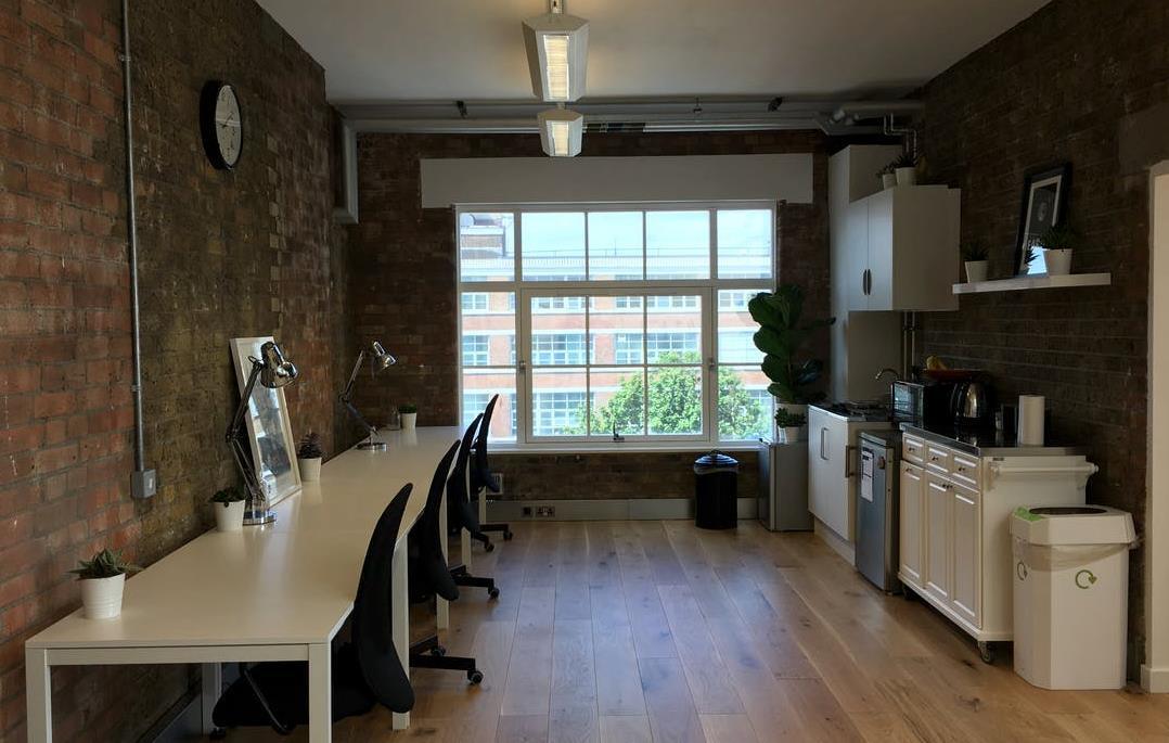 Fantastic penthouse office of a converted Victorian watch factory in the heart of Clerkenwell. Fantastic penthouse office of a converted Victorian watch factory in the heart of Clerkenwell.