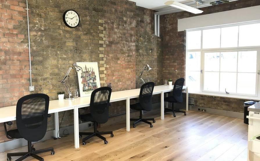 Fantastic penthouse office of a converted Victorian watch factory in the heart of Clerkenwell.