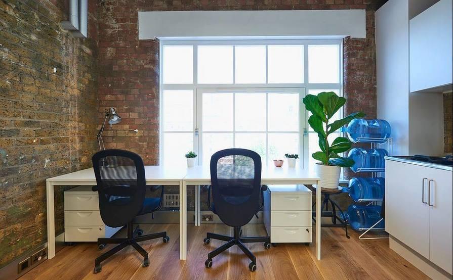 Fantastic penthouse office of a converted Victorian watch factory in the heart of Clerkenwell.