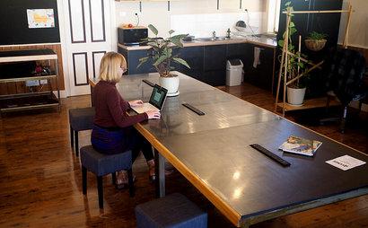 Communal Hot Desk in Central Yackandandah Communal Hot Desk in Central Yackandandah