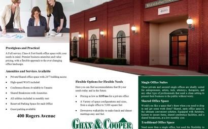 Single, Shared, or Traditional Office Space Single, Shared, or Traditional Office Space