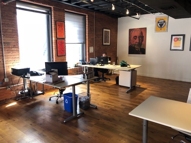 Up to four desks in a modern, open-concept, quiet office space Up to four desks in a modern, open-concept, quiet office space