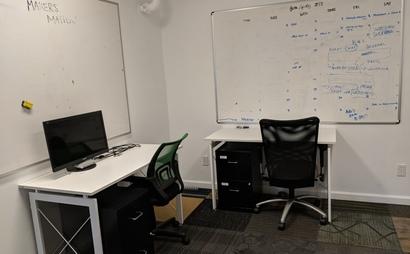 Simple and Clean Furnished Private Office for 5  Simple and Clean Furnished Private Office for 5