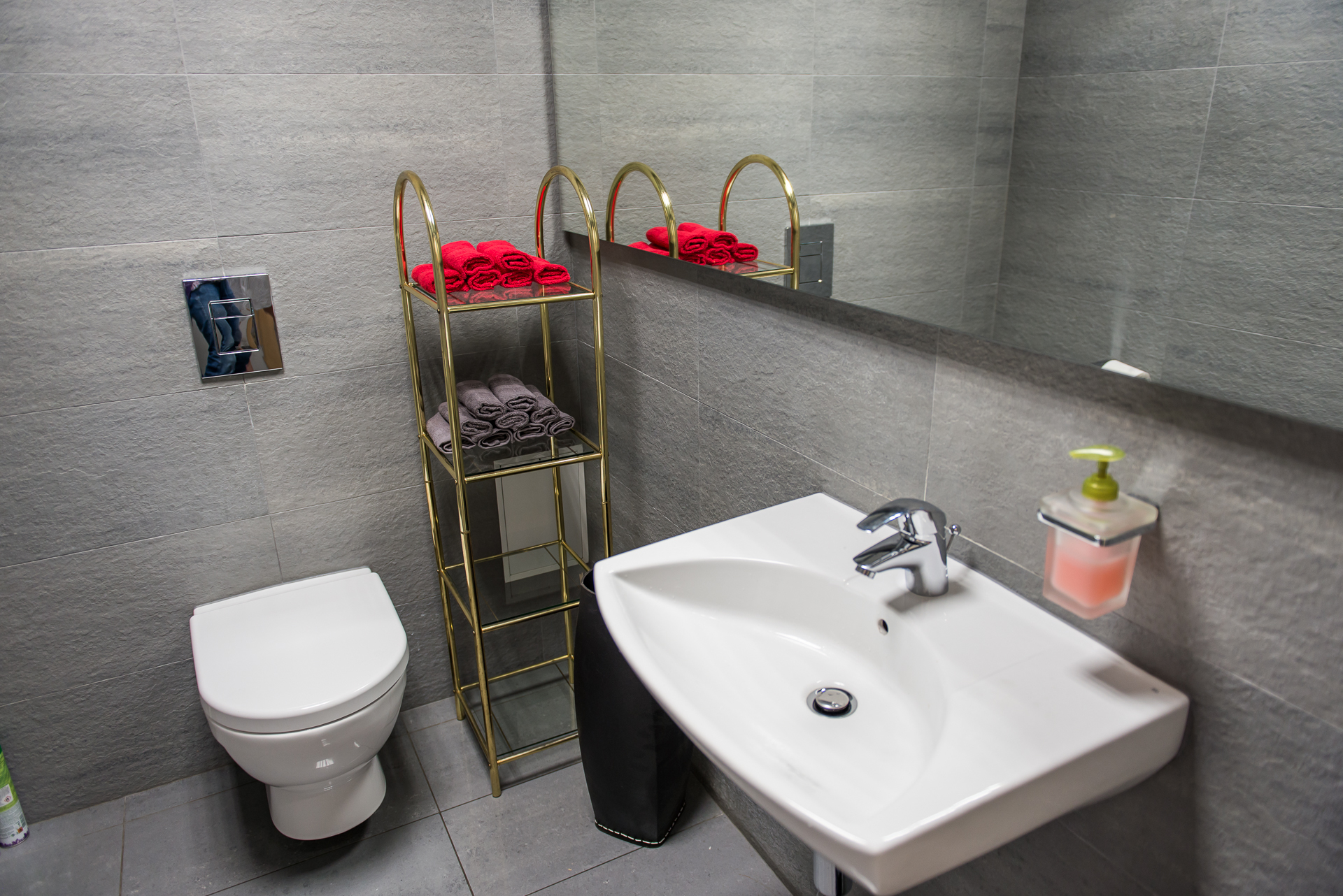 Hot desk in open space Hot desk in open space