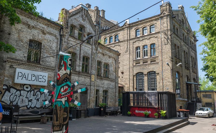 Hot desk in open space Hot desk in open space
