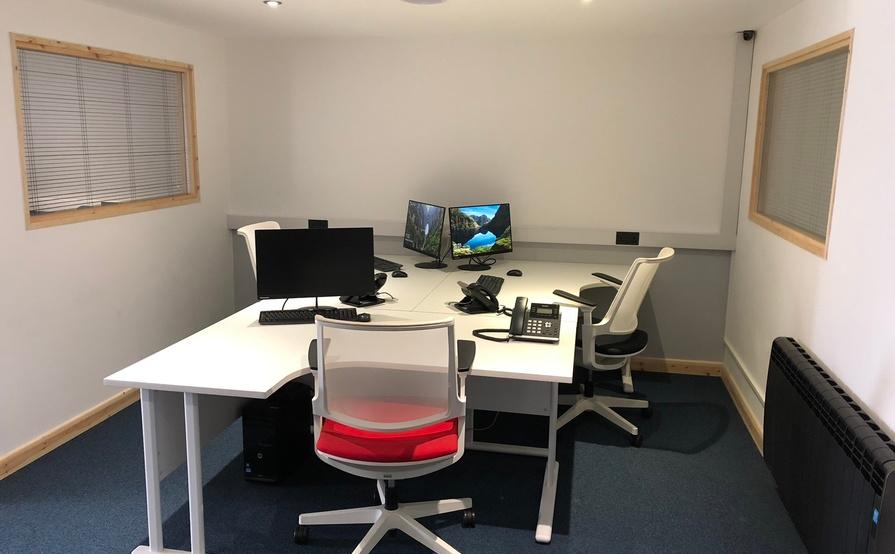 Open Office Desk Space