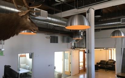 East side GRAYBOX office desk pod East side GRAYBOX office desk pod