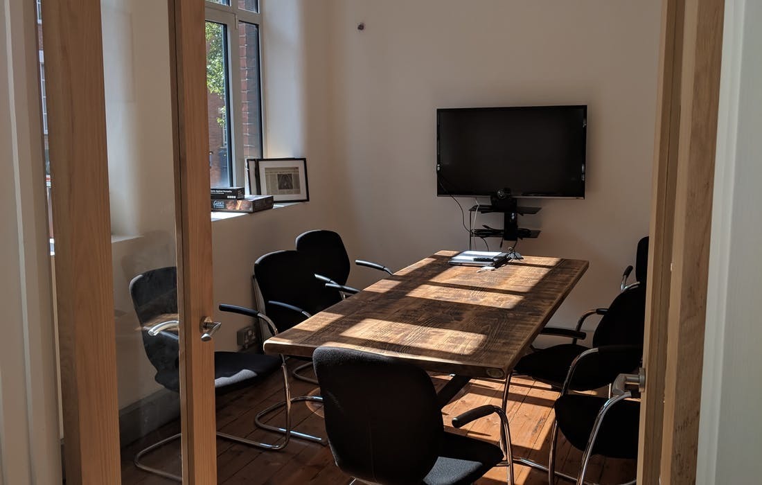 Bright space in tech office on Exmouth Market