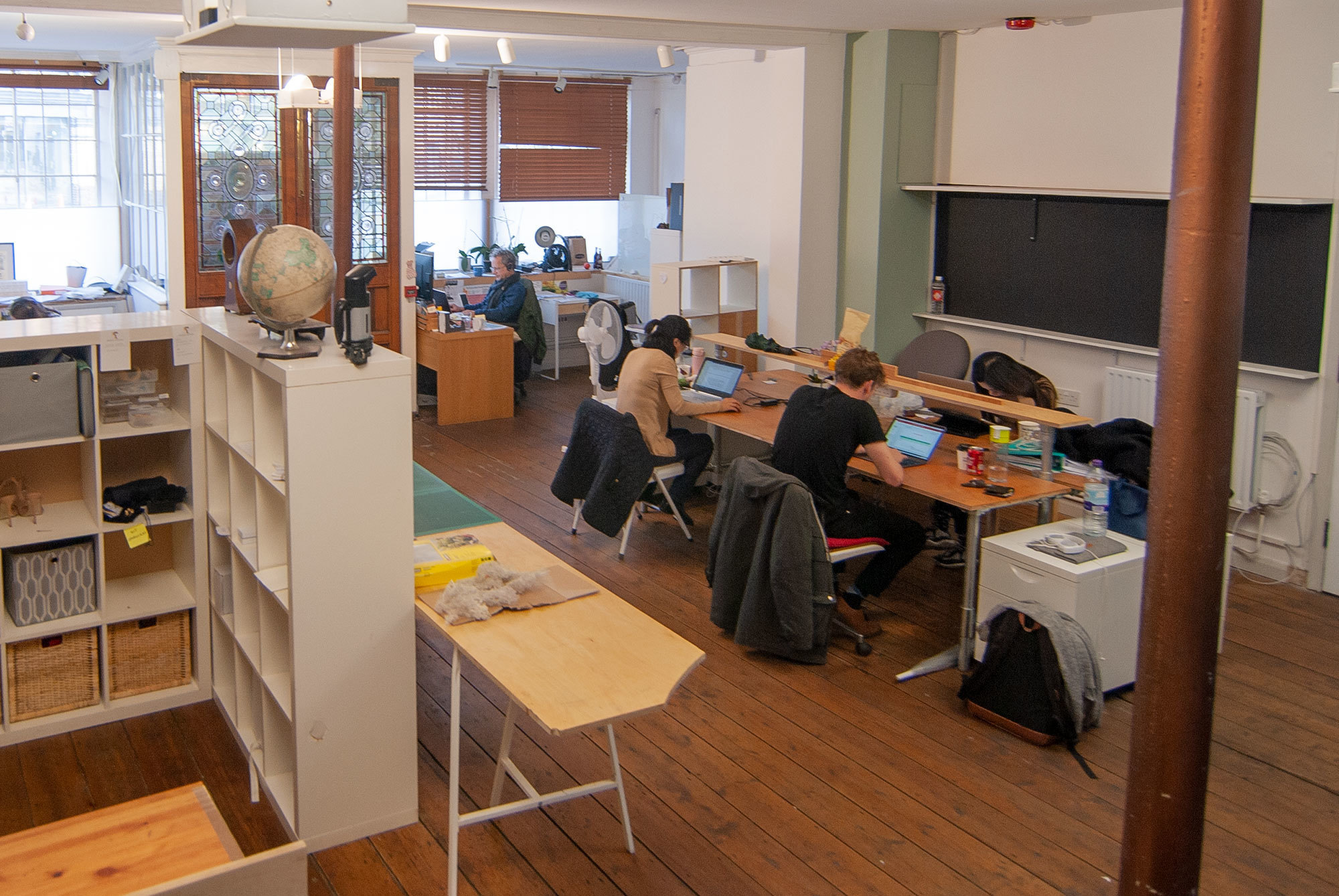 Desk in co-working space 