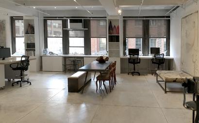 Office Space Part of Large, Open, Naturally Lit, Art and Design Firm - Midtown Manhattan Office Space Part of Large, Open, Naturally Lit, Art and Design Firm - Midtown Manhattan