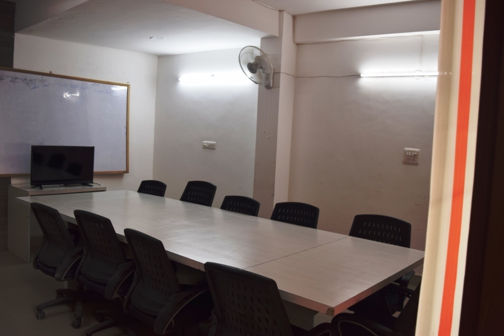 Conference hall, meeting rooms and Private cabins