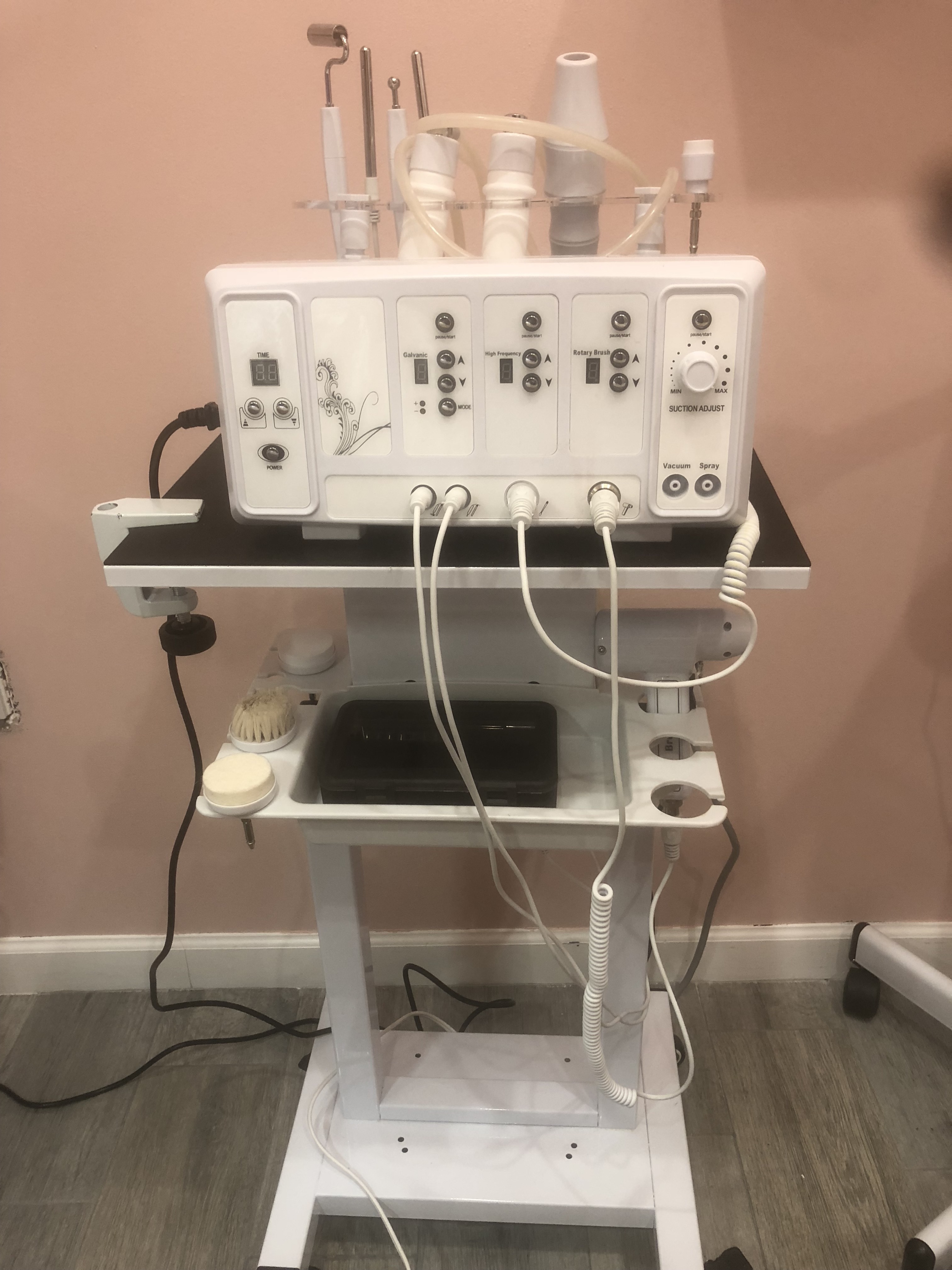 Beautifully Furnished and Equipped Private Treatment Room Includes Aesthetic Supplies Beautifully Furnished and Equipped Private Treatment Room Includes Aesthetic Supplies