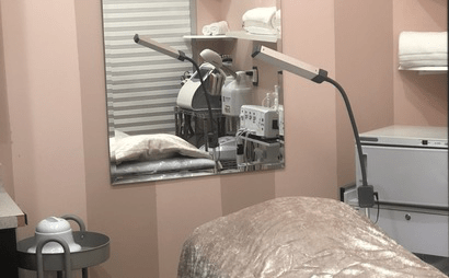 Beautifully Furnished and Equipped Private Treatment Room Includes Aesthetic Supplies Beautifully Furnished and Equipped Private Treatment Room Includes Aesthetic Supplies