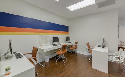 Private Furnished Office Space plus Conference Room can be Reserved