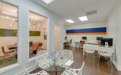 Private Furnished Office Space plus Conference Room can be Reserved