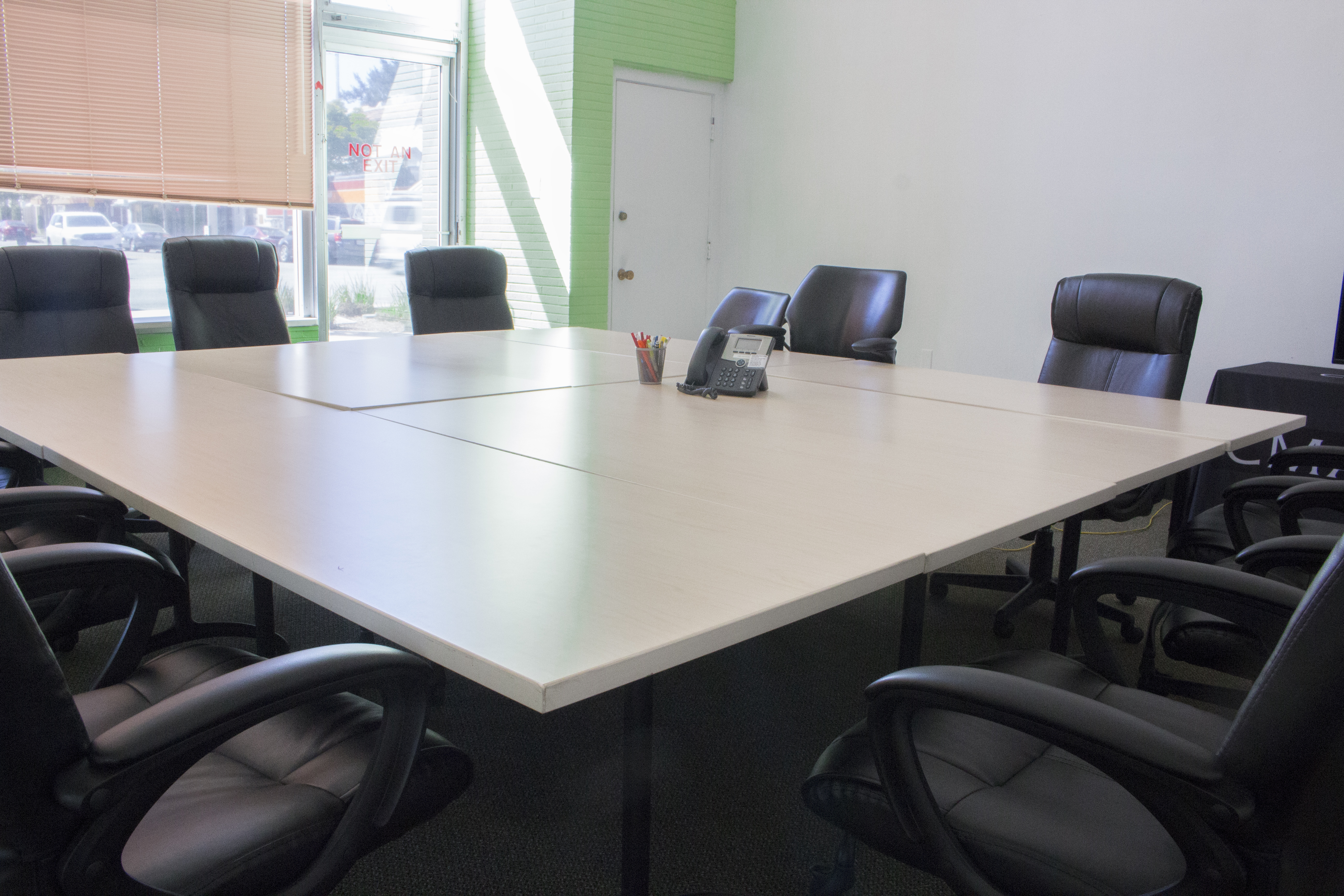 Conference room - up to 15 people.   