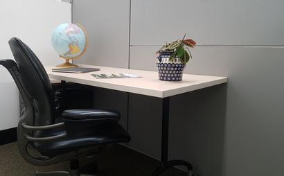 Private offices available.   Dog friendly.   