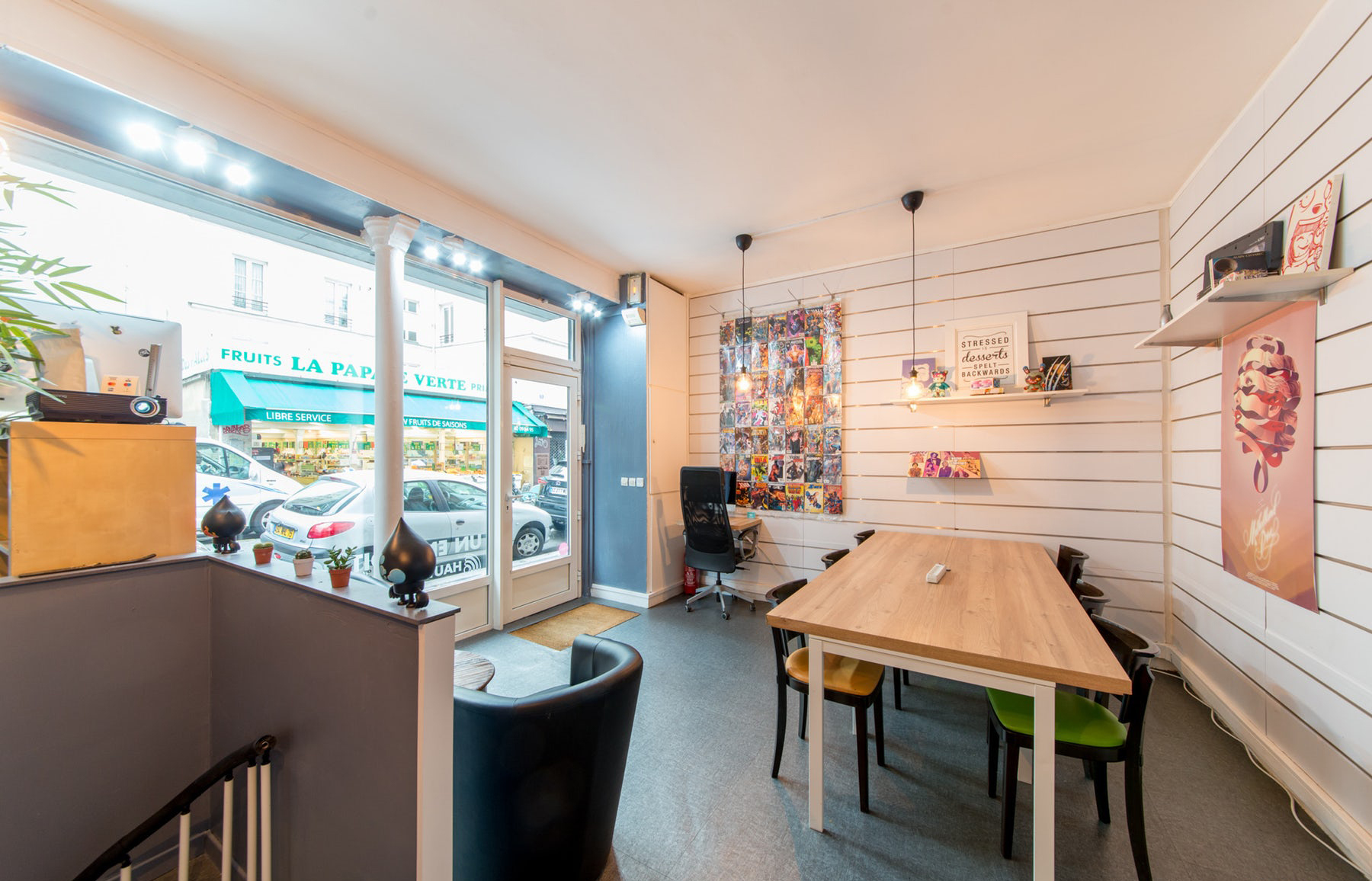 Open space workstation, Hotdesk - Nomad office in Paris 11th Charonne Open space workstation, Hotdesk - Nomad office in Paris 11th Charonne