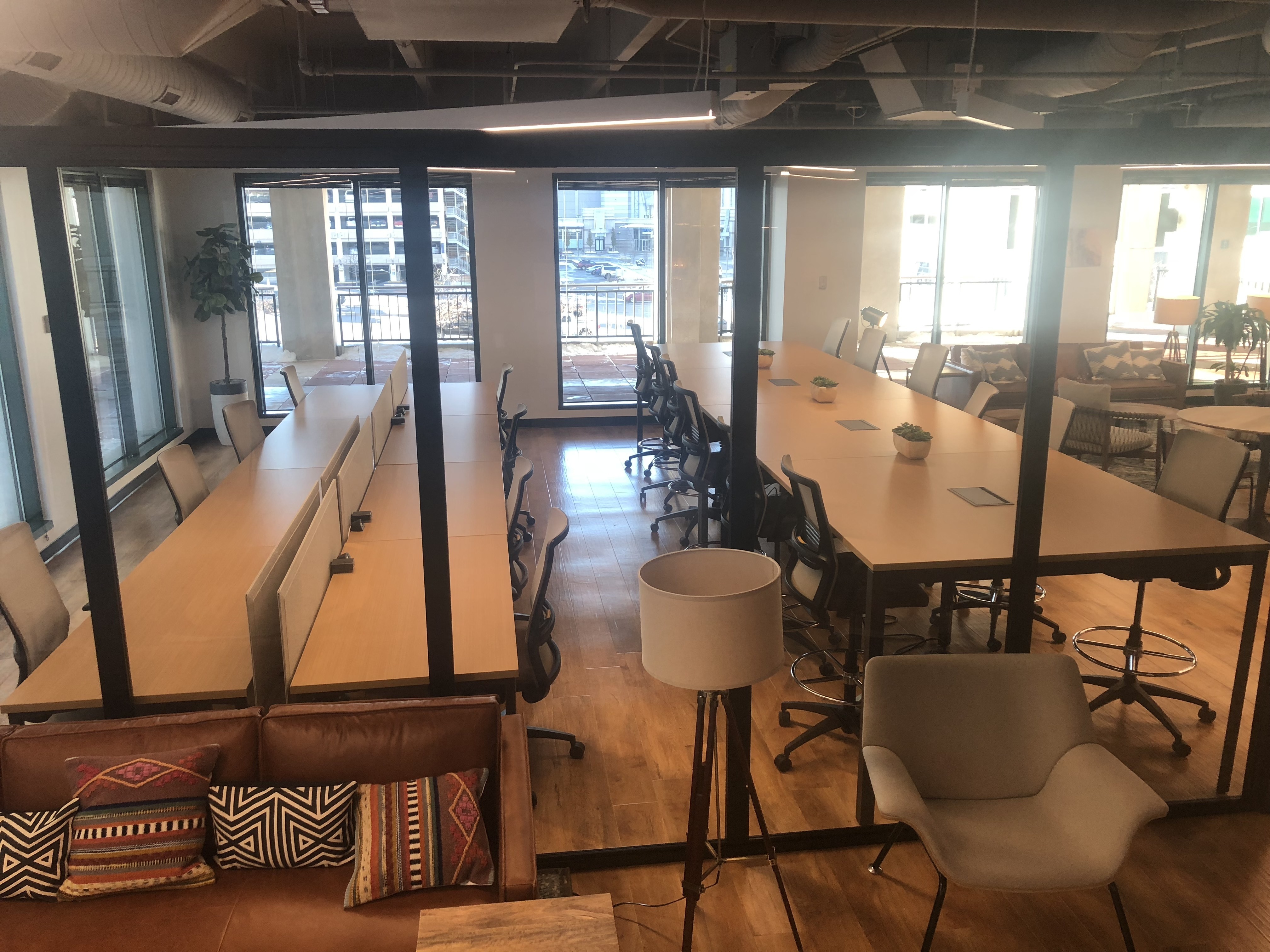 Coworking desk Coworking desk