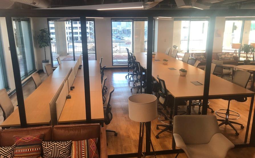 Coworking desk Coworking desk